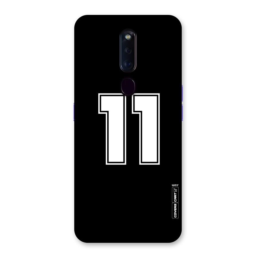 Number 11 Back Case for Oppo F11 Pro