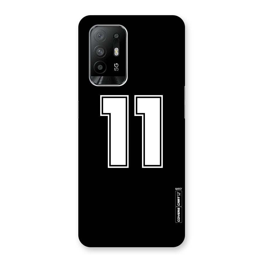 Number 11 Back Case for Oppo F19 Pro Plus 5G