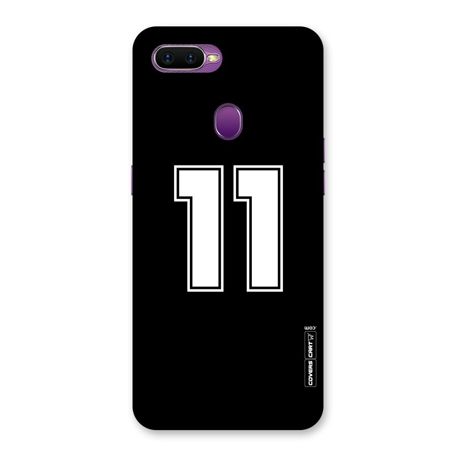 Number 11 Back Case for Oppo F9