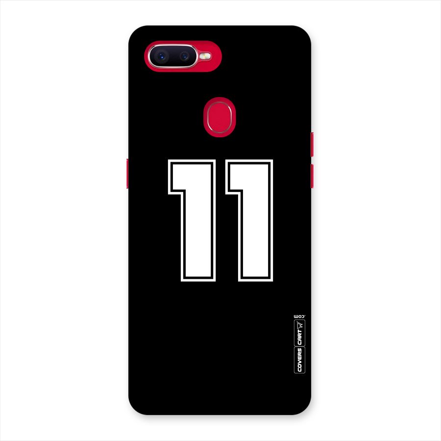 Number 11 Back Case for Oppo F9 Pro
