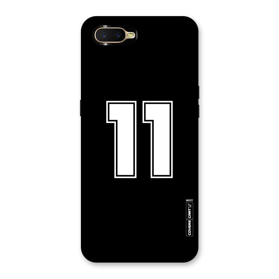 Number 11 Back Case for Oppo K1