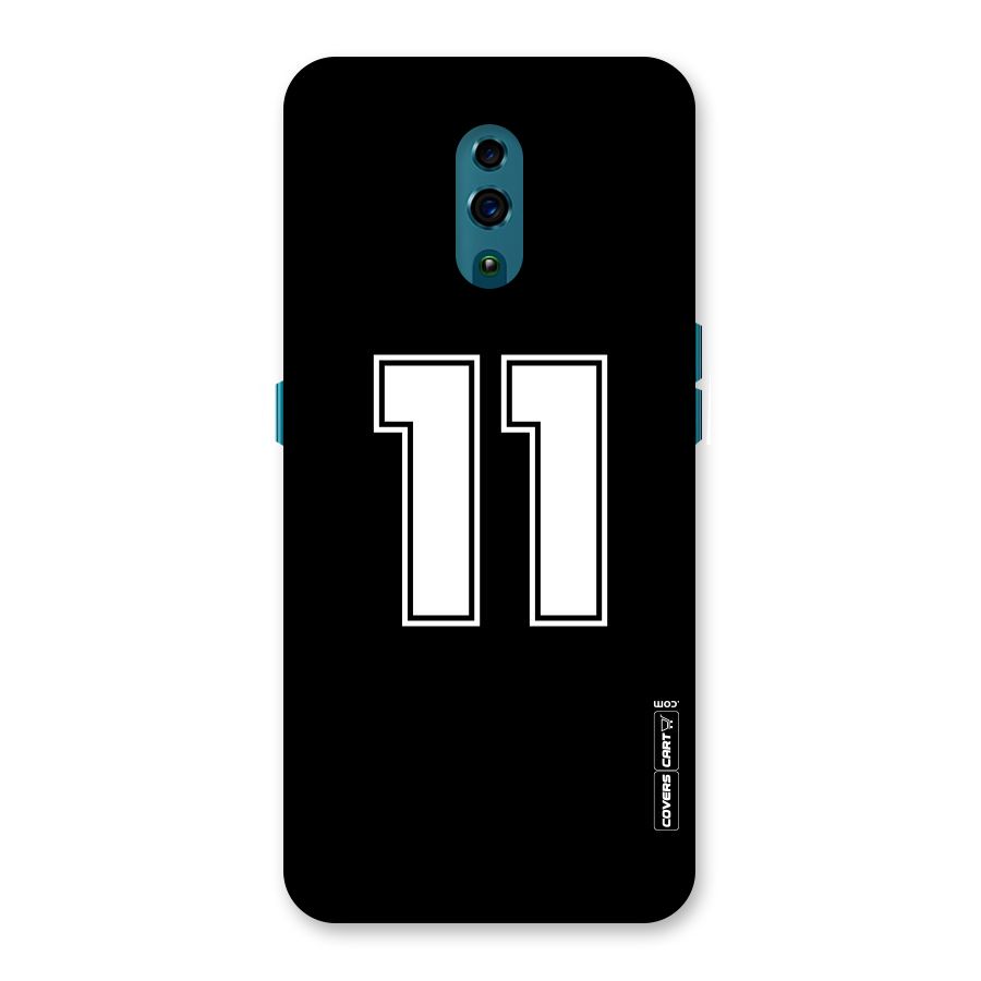 Number 11 Back Case for Oppo Reno