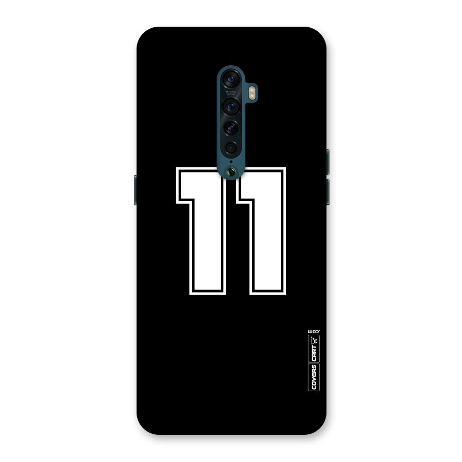 Number 11 Back Case for Oppo Reno2