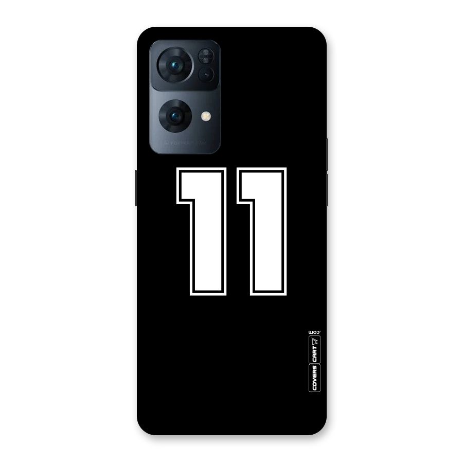Number 11 Back Case for Oppo Reno7 Pro 5G