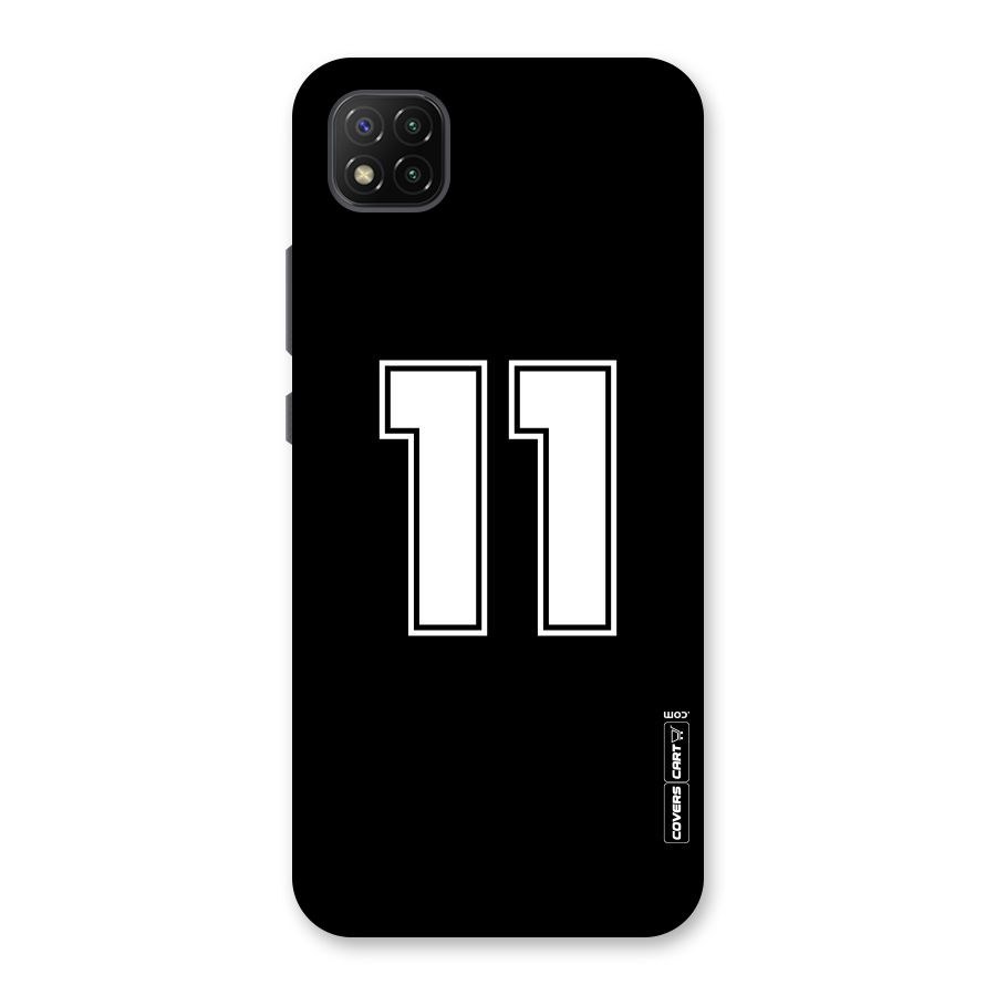 Number 11 Back Case for Poco C3