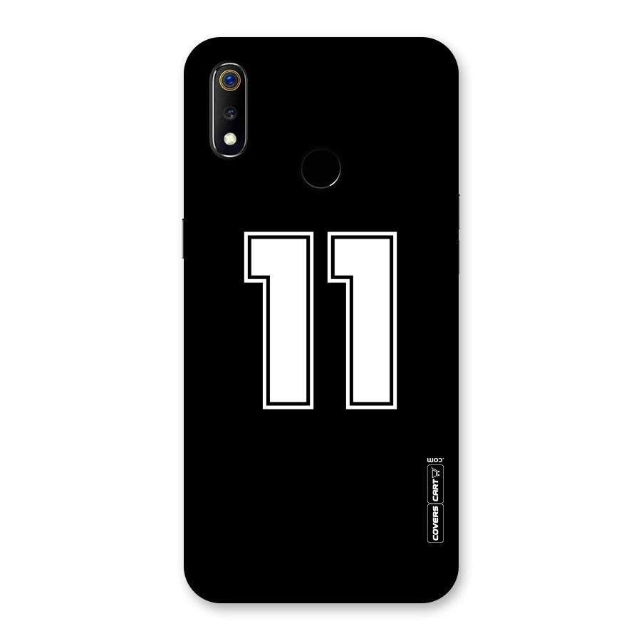 Number 11 Back Case for Realme 3