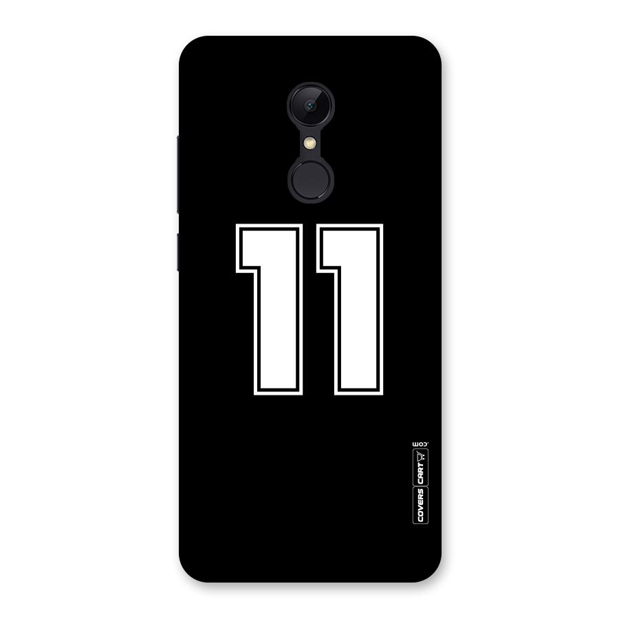 Number 11 Back Case for Redmi 5