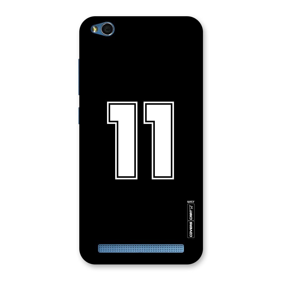 Number 11 Back Case for Redmi 5A