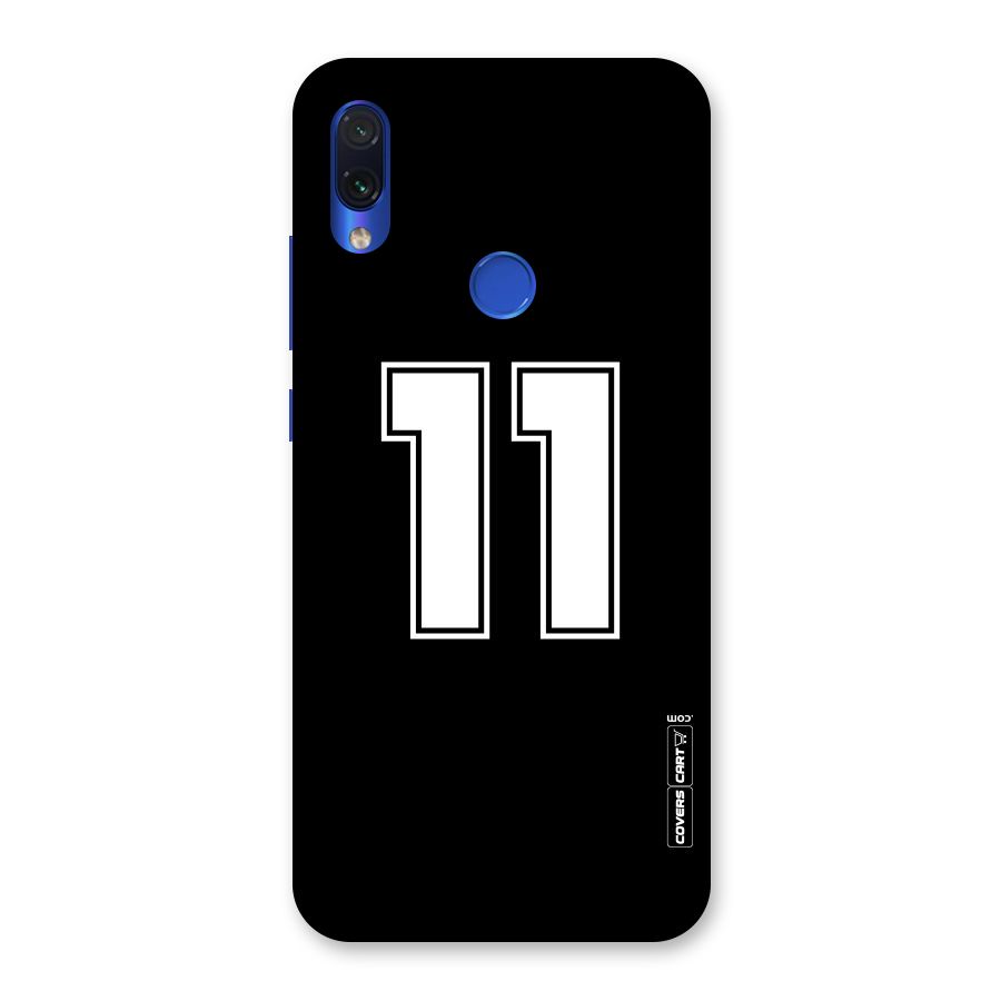 Number 11 Back Case for Redmi Note 7