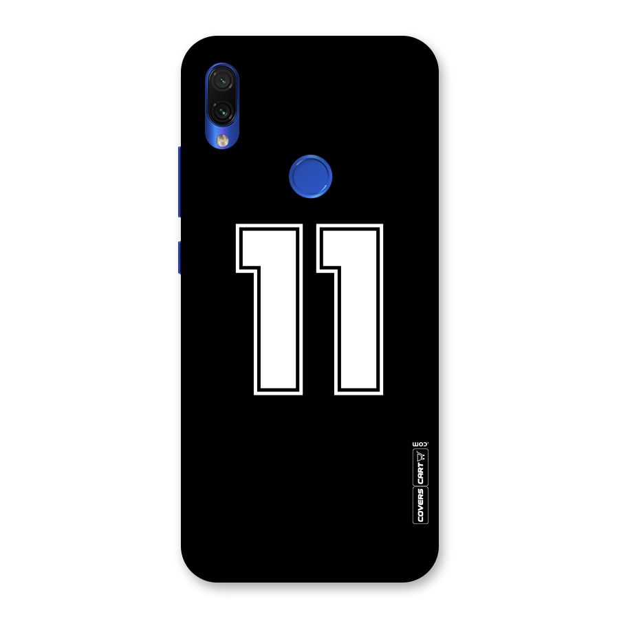 Number 11 Back Case for Redmi Note 7S