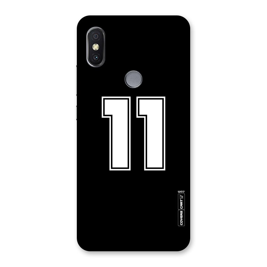 Number 11 Back Case for Redmi Y2