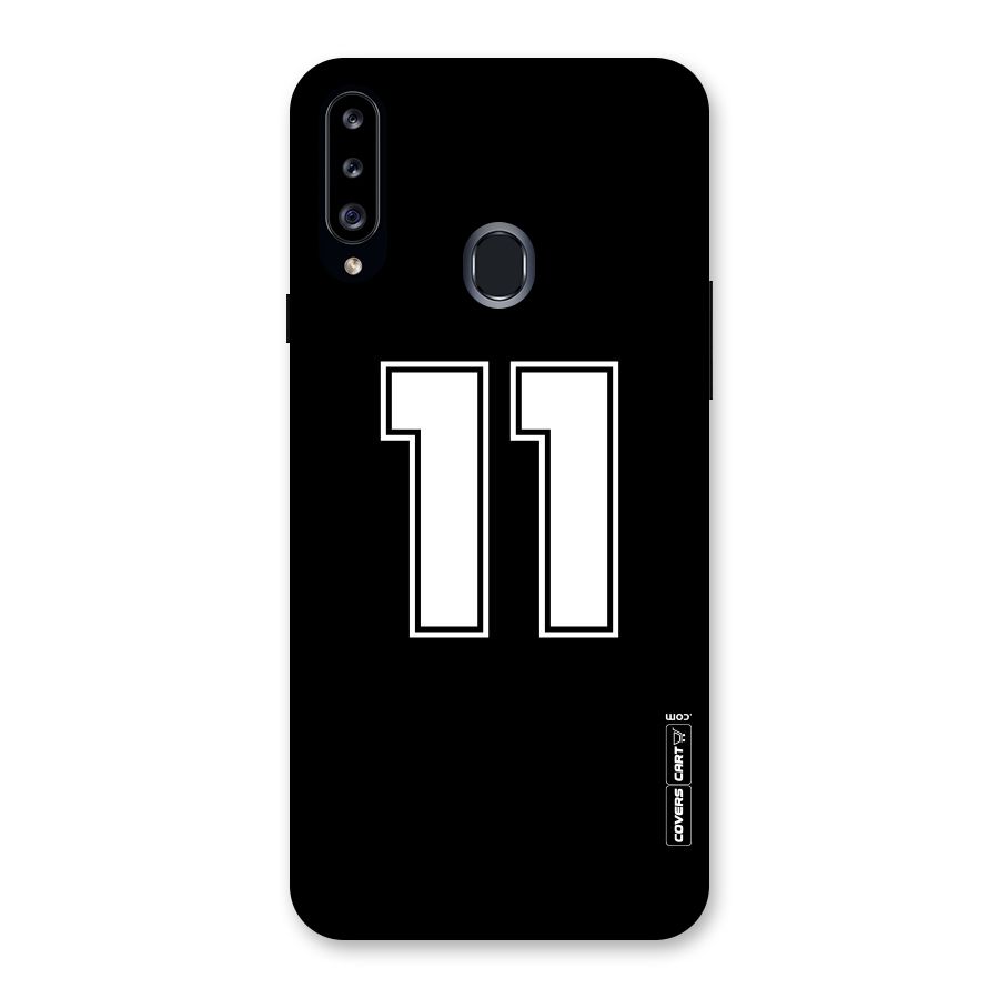 Number 11 Back Case for Samsung Galaxy A20s