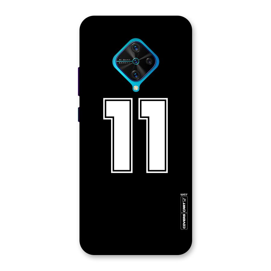 Number 11 Back Case for Vivo S1 Pro