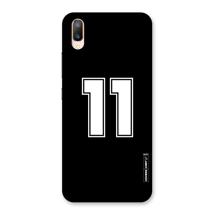 Number 11 Back Case for Vivo V11 Pro