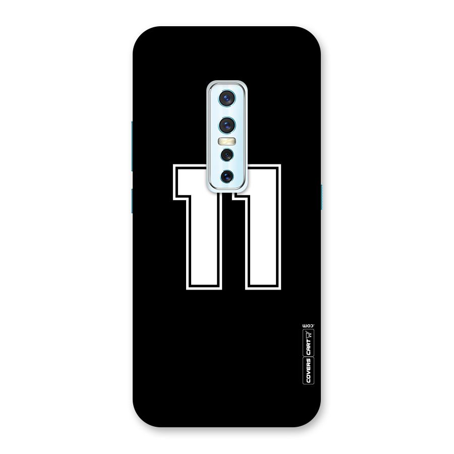 Number 11 Back Case for Vivo V17 Pro
