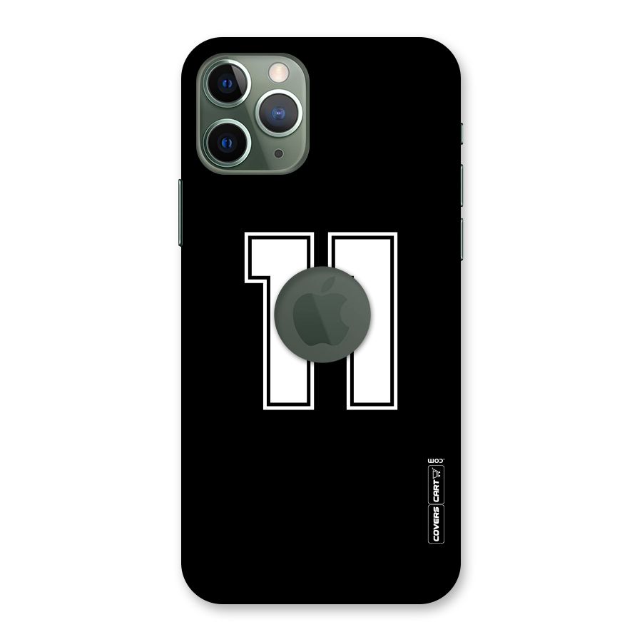 Number 11 Back Case for iPhone 11 Pro Logo  Cut