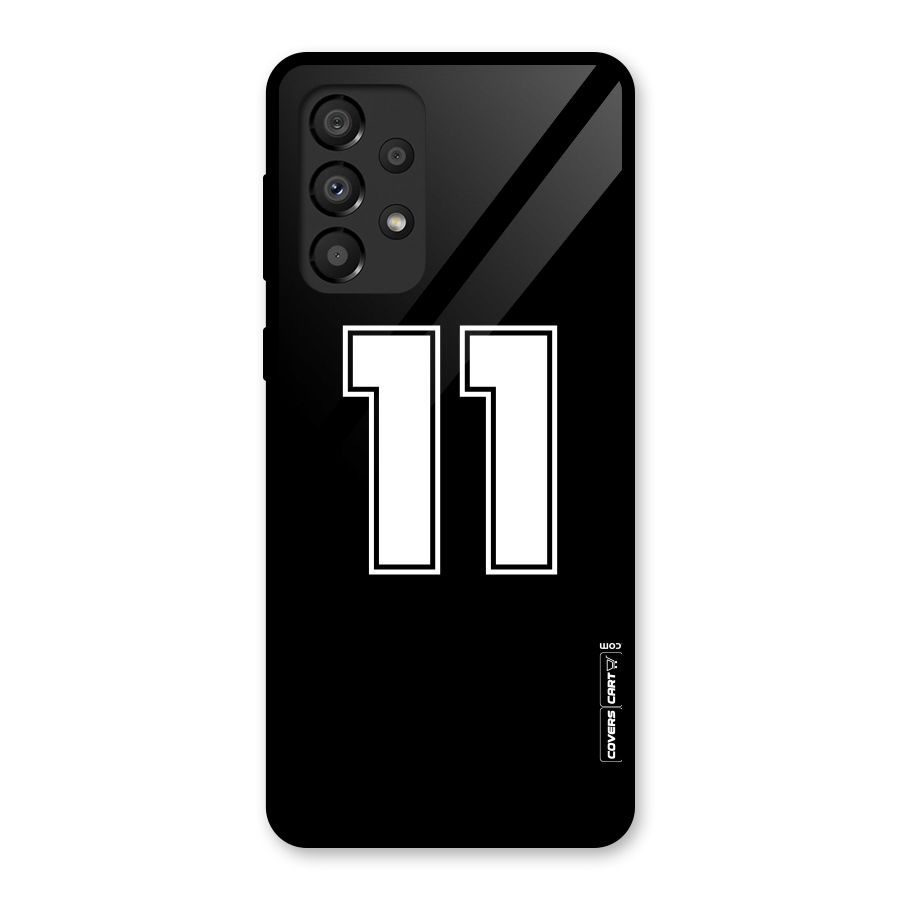 Number 11 Glass Back Case for Galaxy A33 5G