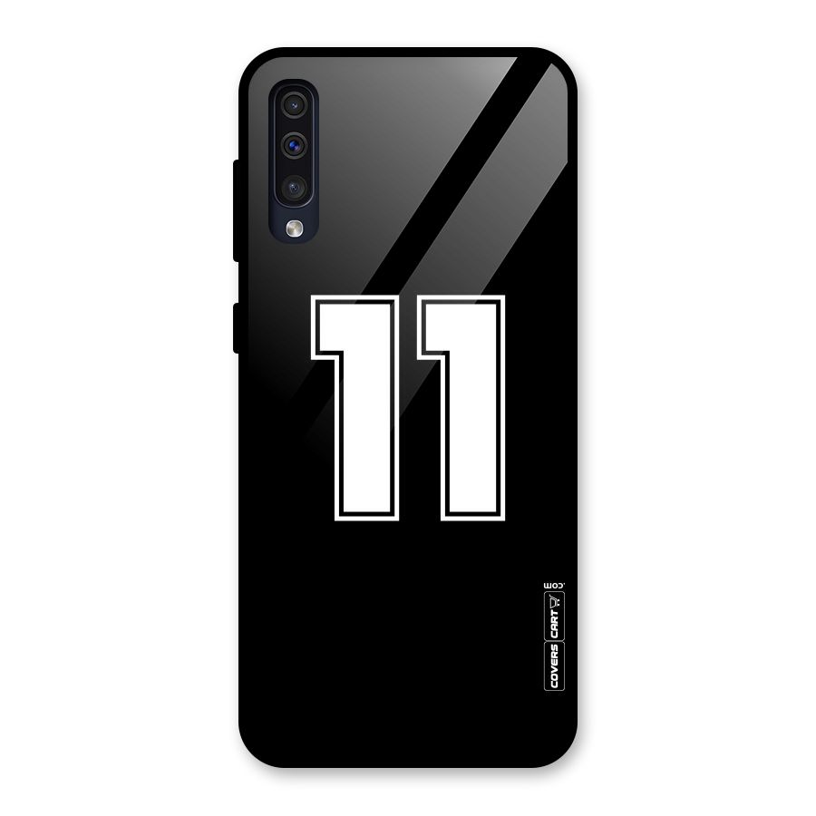 Number 11 Glass Back Case for Galaxy A50