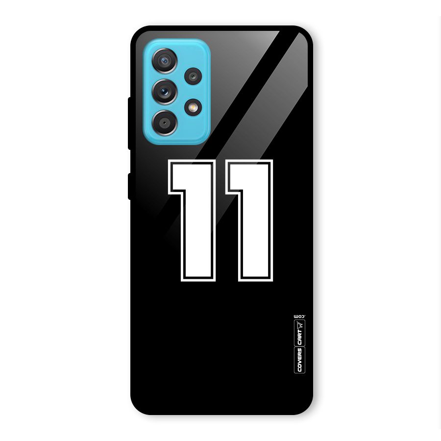 Number 11 Glass Back Case for Galaxy A52