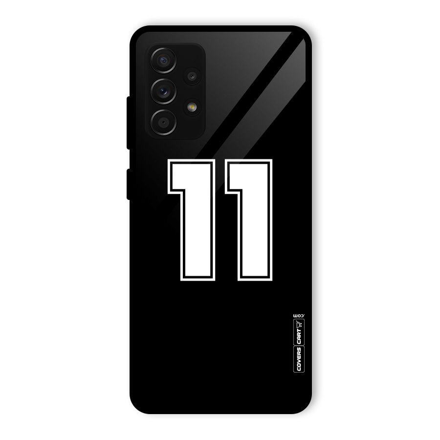 Number 11 Glass Back Case for Galaxy A53 5G