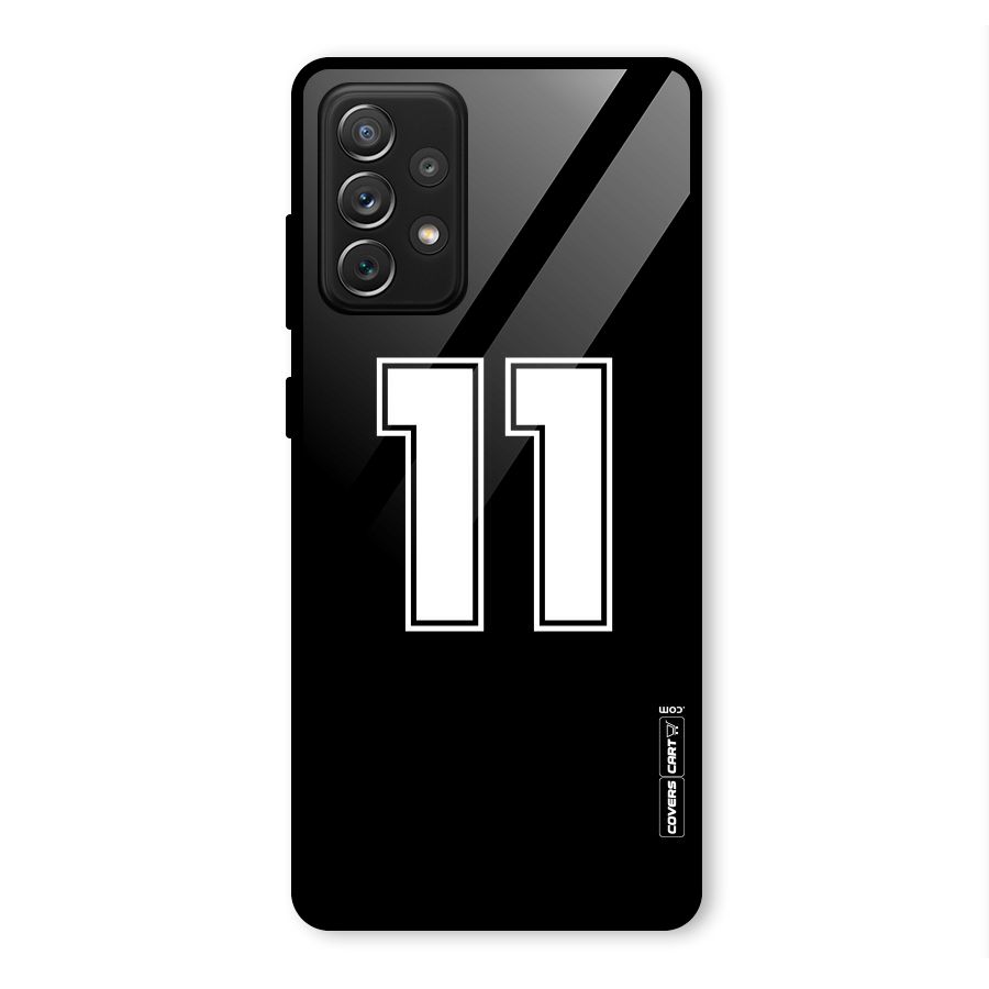 Number 11 Glass Back Case for Galaxy A72