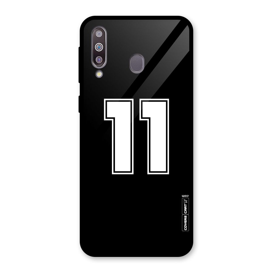 Number 11 Glass Back Case for Galaxy M30