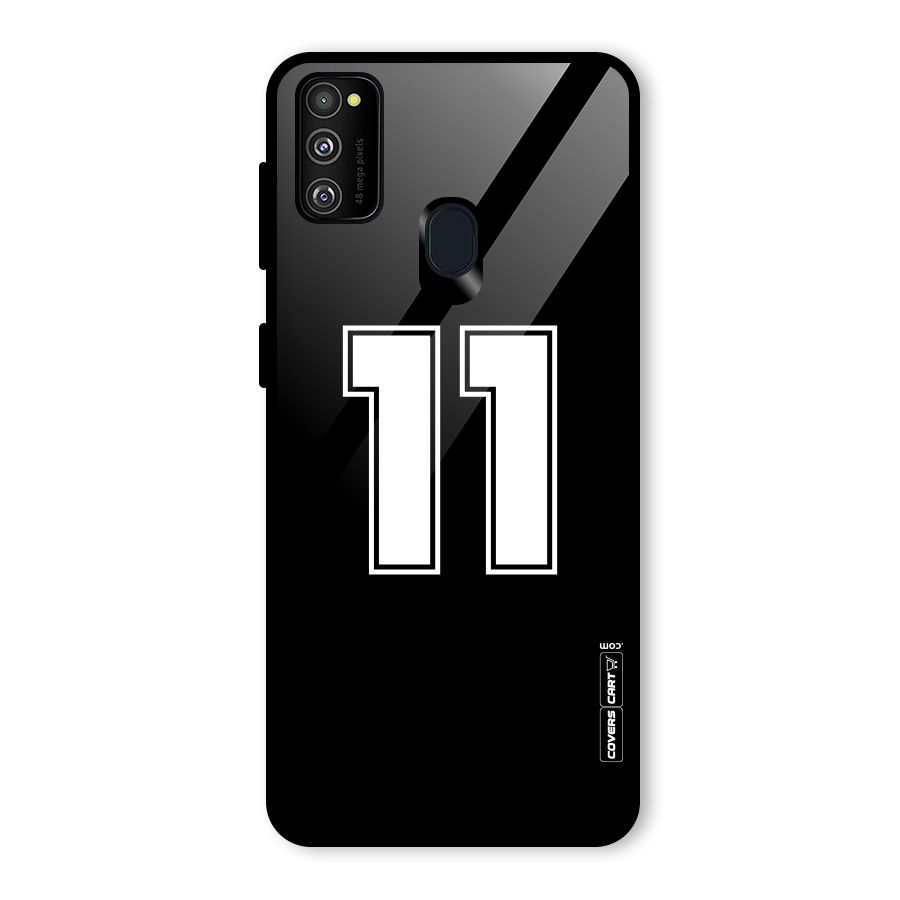 Number 11 Glass Back Case for Galaxy M30s