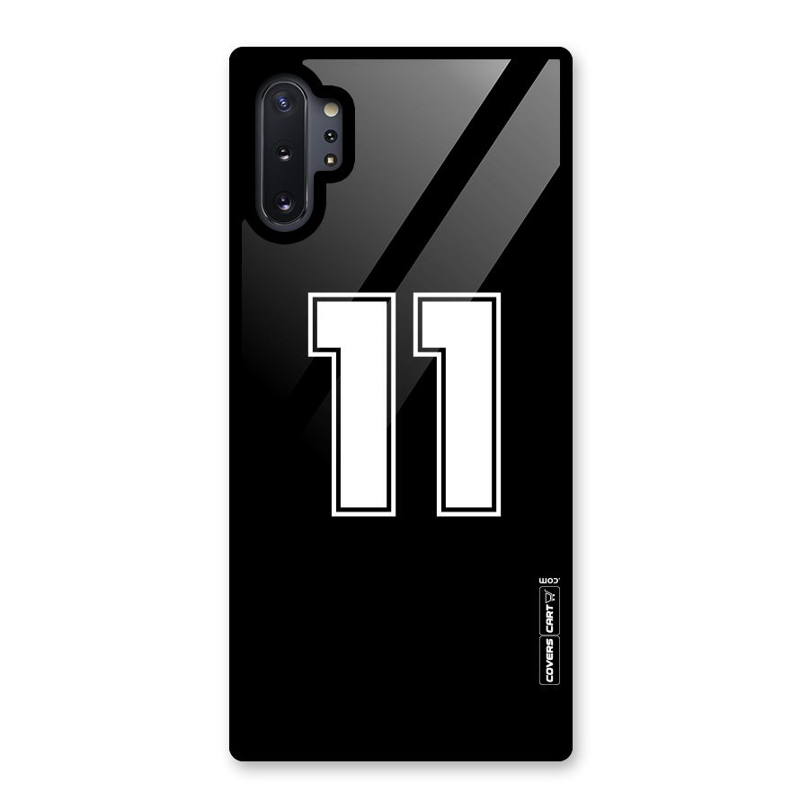 Number 11 Glass Back Case for Galaxy Note 10 Plus