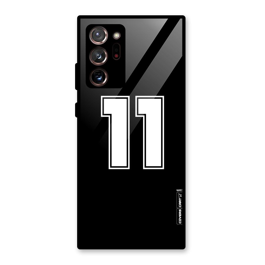 Number 11 Glass Back Case for Galaxy Note 20 Ultra