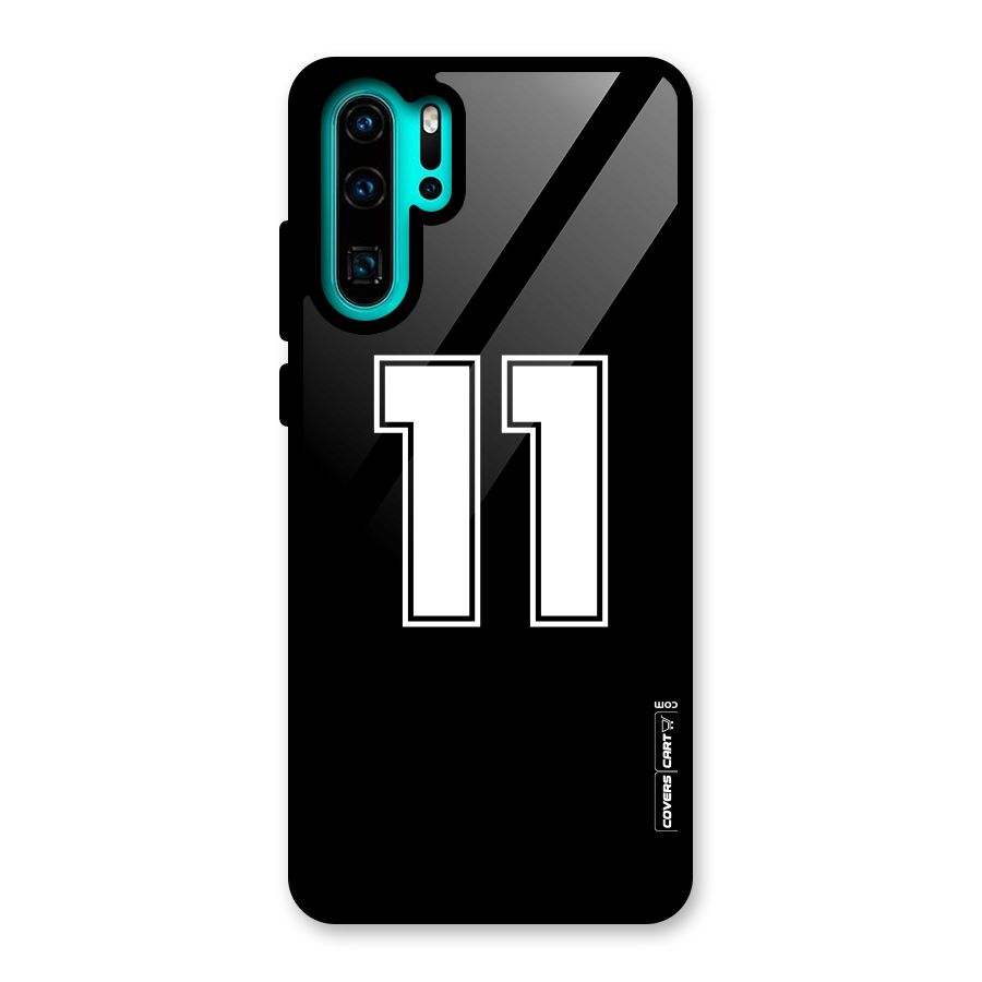 Number 11 Glass Back Case for Huawei P30 Pro