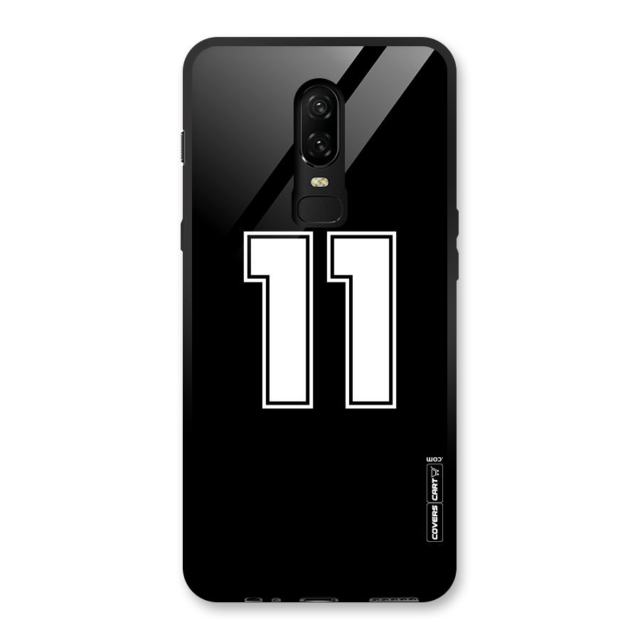 Number 11 Glass Back Case for OnePlus 6