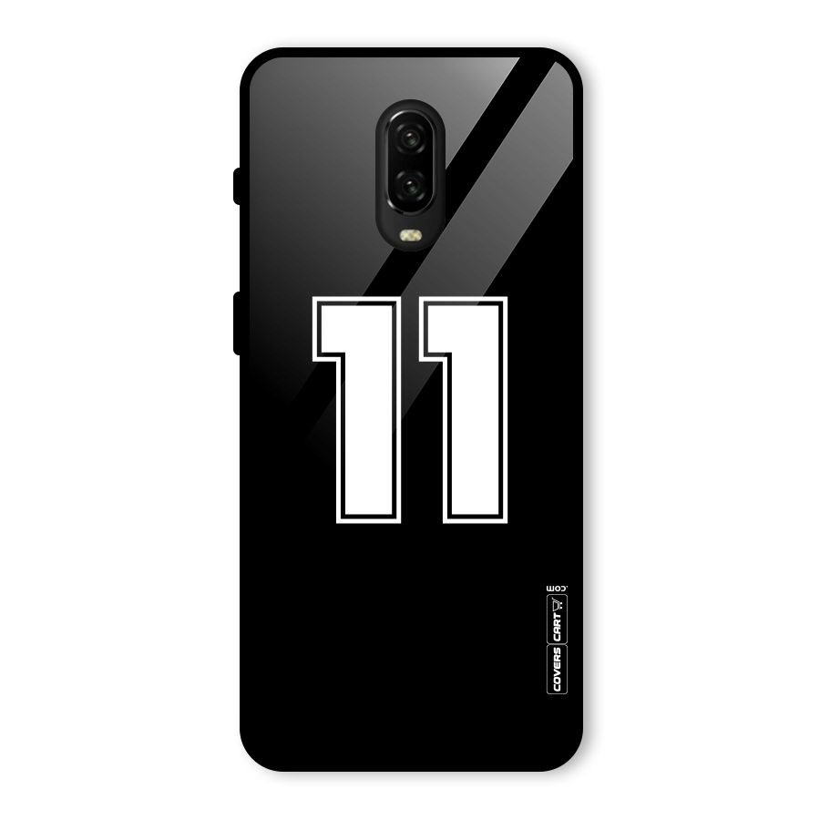 Number 11 Glass Back Case for OnePlus 6T