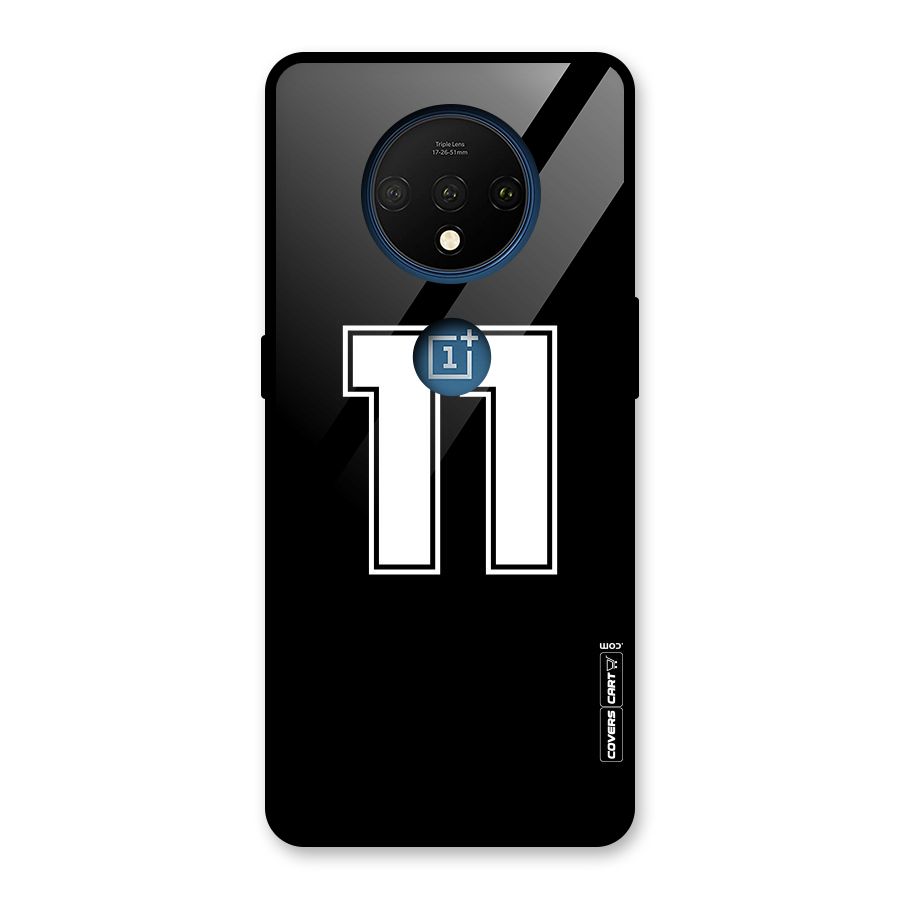 Number 11 Glass Back Case for OnePlus 7T