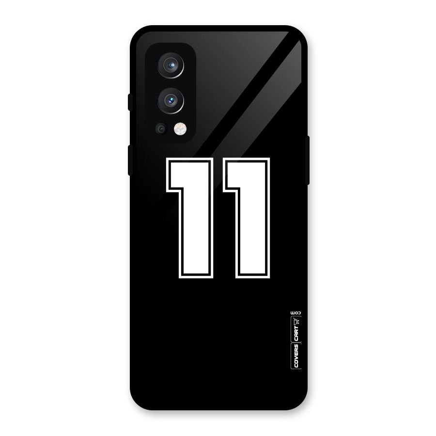 Number 11 Glass Back Case for OnePlus Nord 2 5G