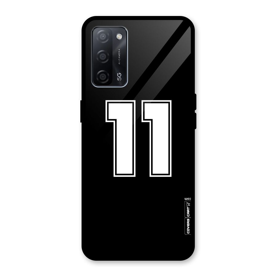 Number 11 Glass Back Case for Oppo A53s 5G