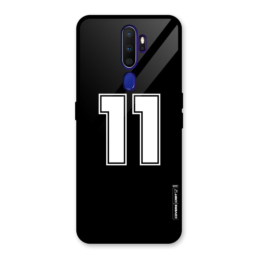 Number 11 Glass Back Case for Oppo A9 (2020)