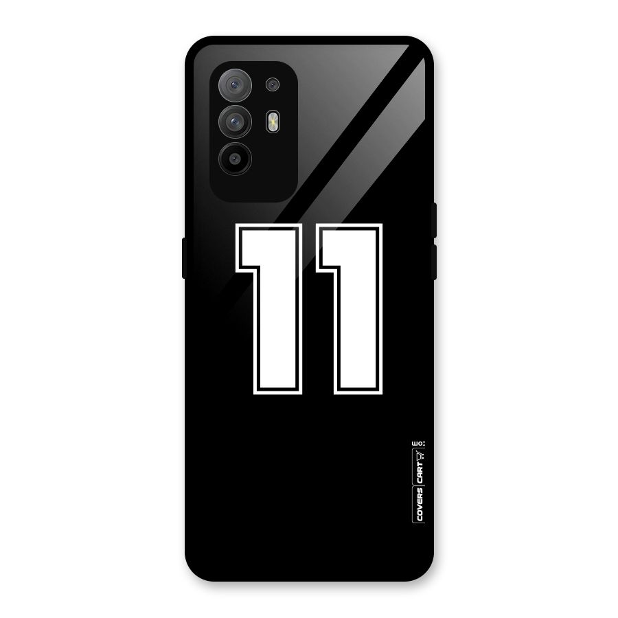Number 11 Glass Back Case for Oppo F19 Pro Plus 5G