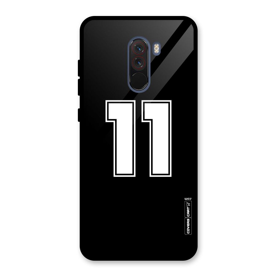Number 11 Glass Back Case for Poco F1