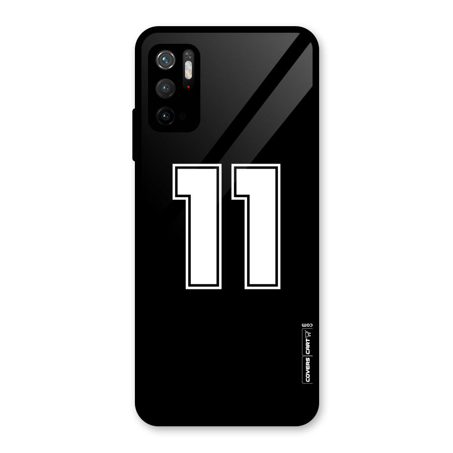 Number 11 Glass Back Case for Poco M3 Pro 5G