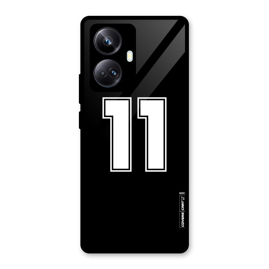 Number 11 Glass Back Case for Realme 10 Pro Plus