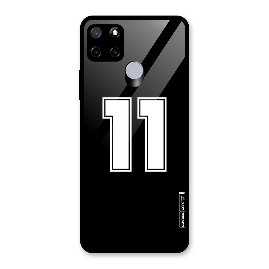 Number 11 Glass Back Case for Realme Narzo 30A