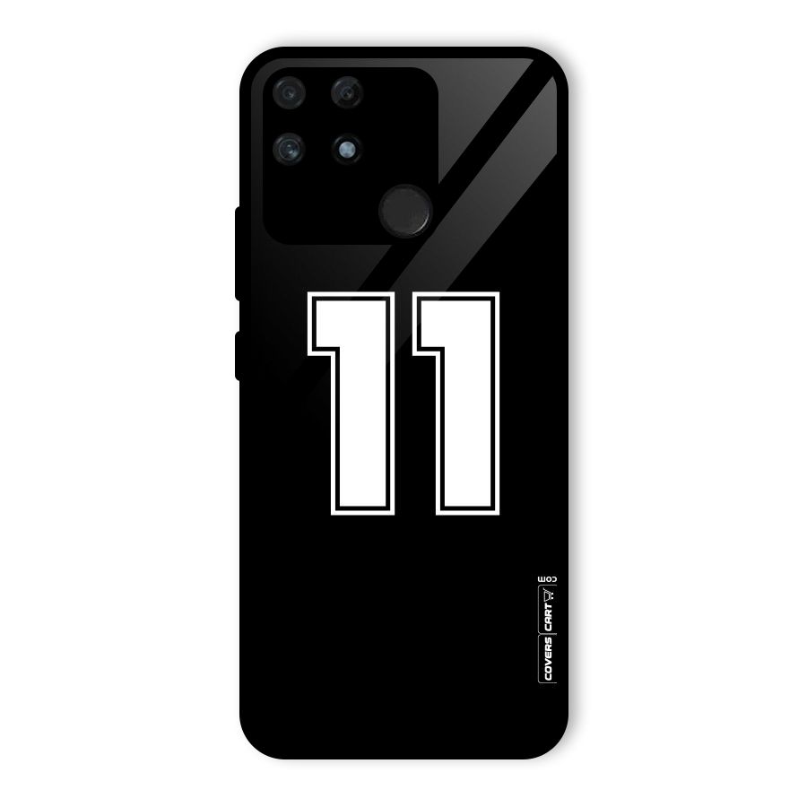 Number 11 Glass Back Case for Realme Narzo 50A