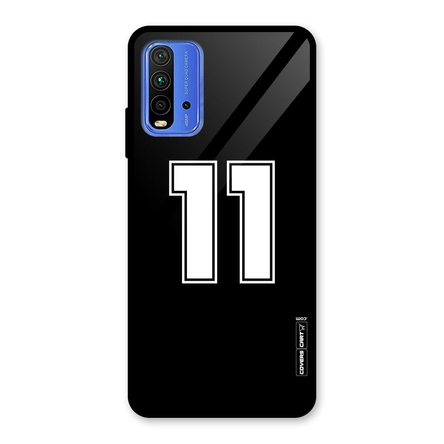 Number 11 Glass Back Case for Redmi 9 Power