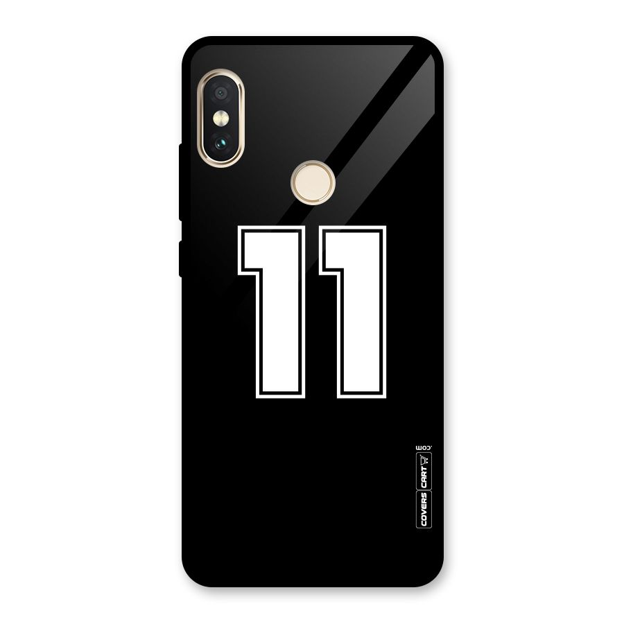 Number 11 Glass Back Case for Redmi Note 5 Pro