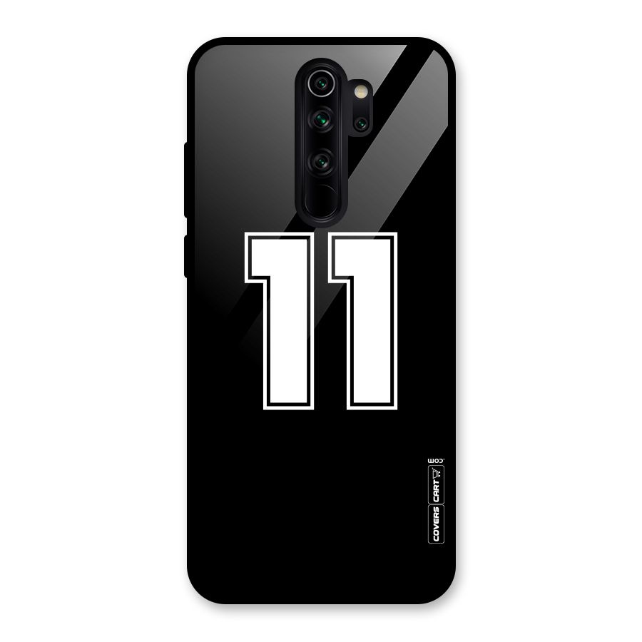 Number 11 Glass Back Case for Redmi Note 8 Pro