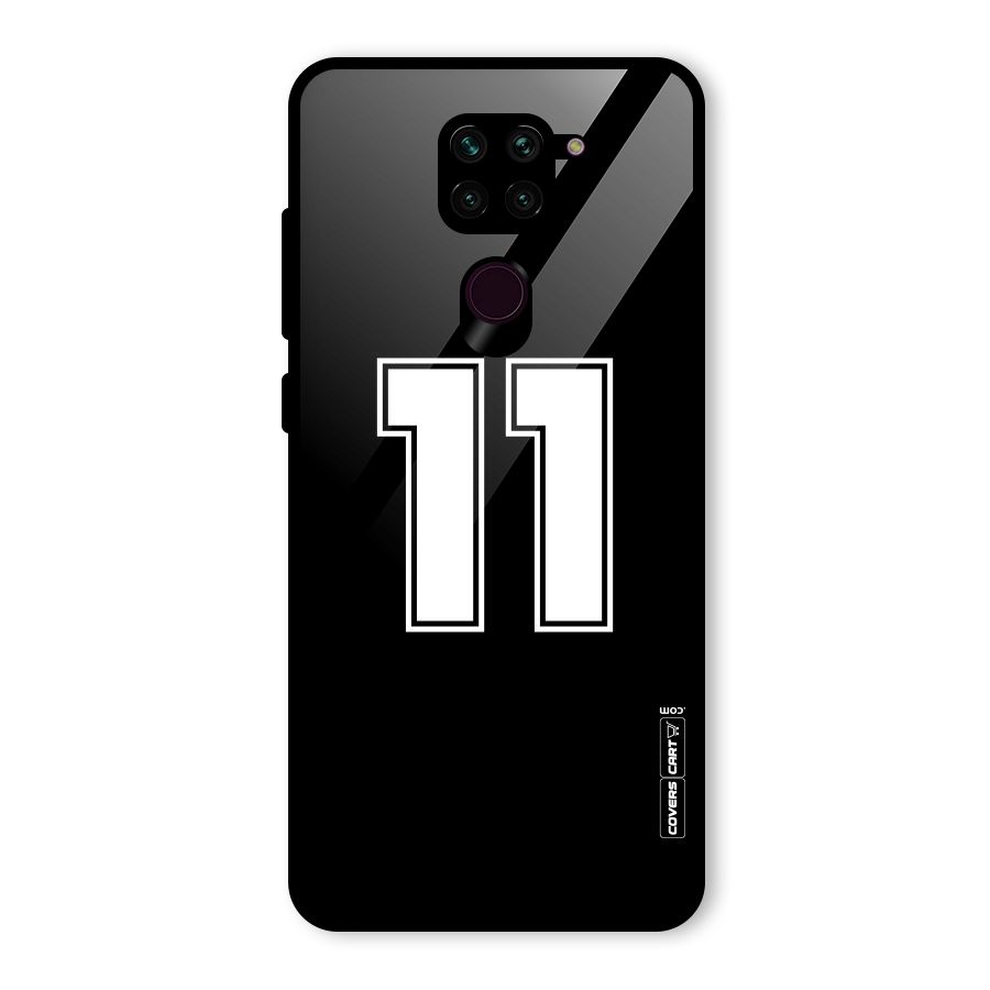 Number 11 Glass Back Case for Redmi Note 9