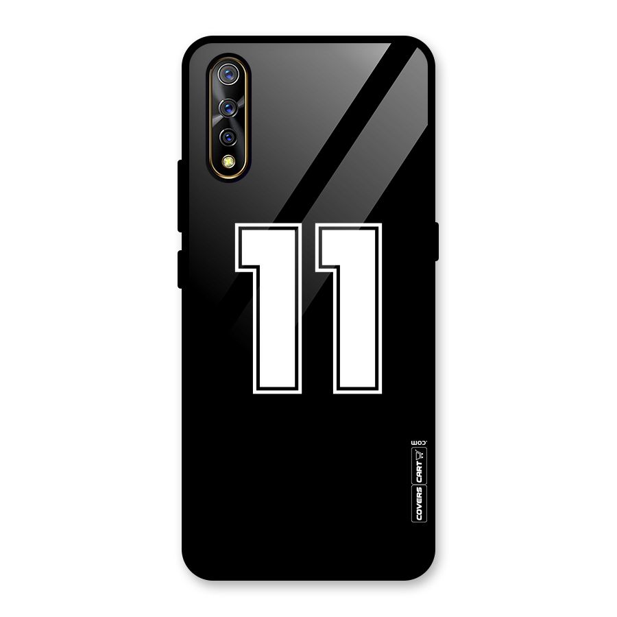 Number 11 Glass Back Case for Vivo S1