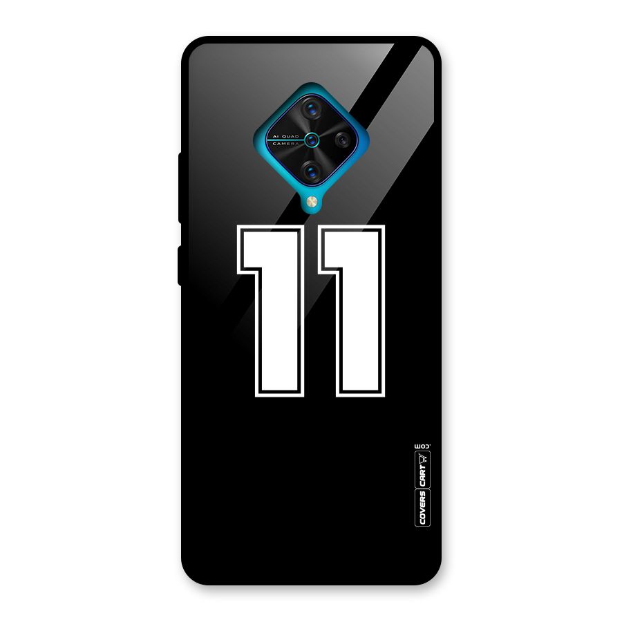 Number 11 Glass Back Case for Vivo S1 Pro