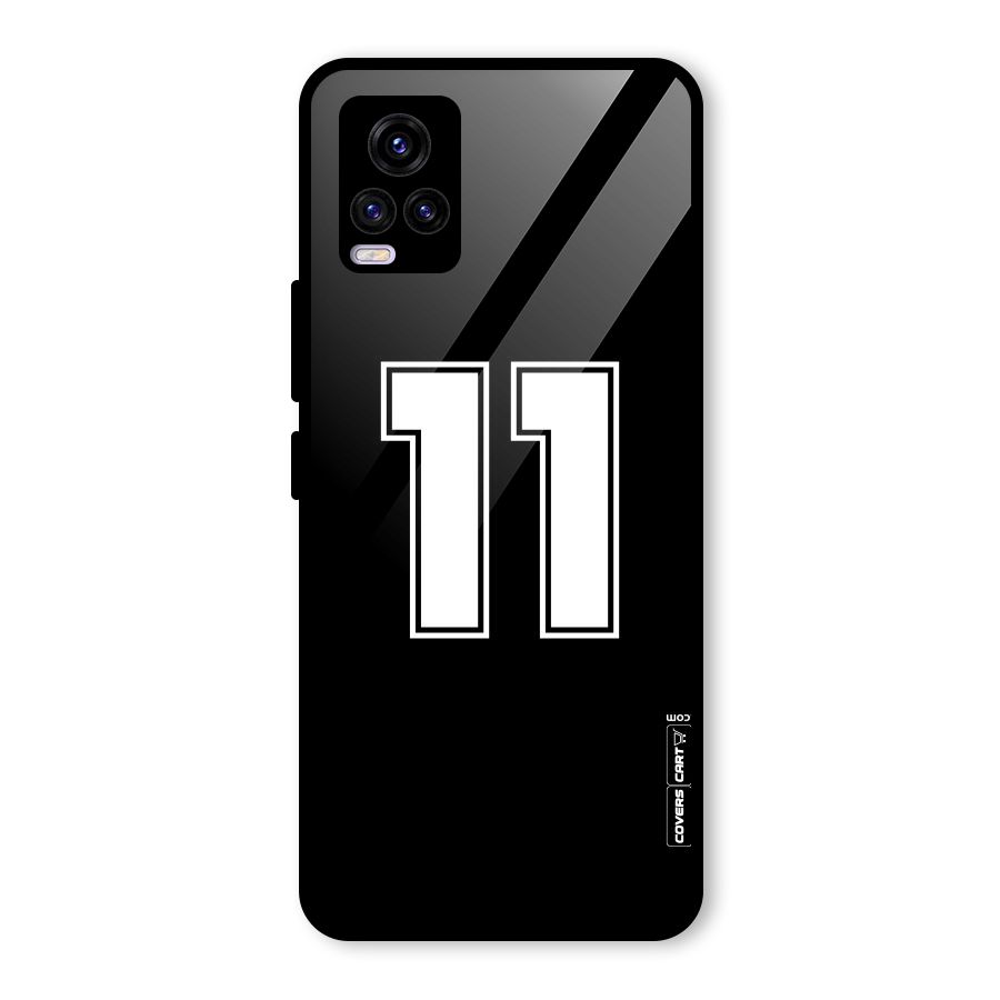 Number 11 Glass Back Case for Vivo V20