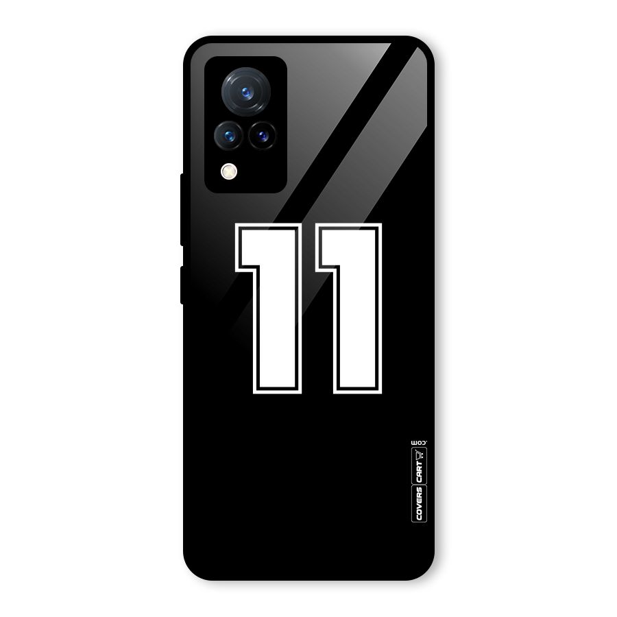 Number 11 Glass Back Case for Vivo V21 5G